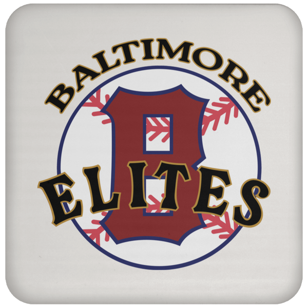 Baltimore Elites Negro Leagues Baseball Drink Coaster color White