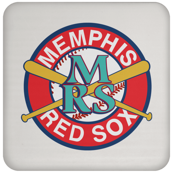 Memphis Red Sox Negro Leagues Baseball Drink Coaster color White