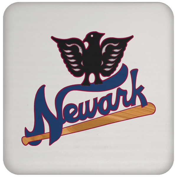 Newark Eagles Negro Baseball League Drink Coaster color White