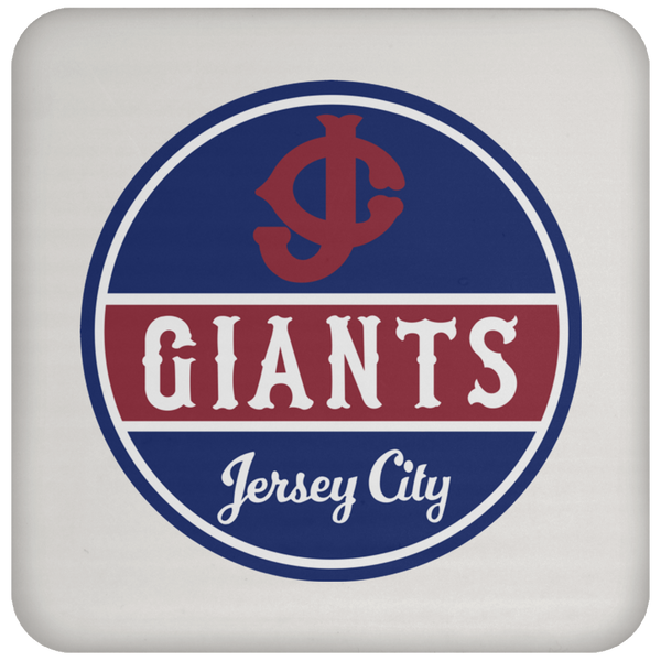 Jersey City Giants Negro Baseball League Drink Coaster color White