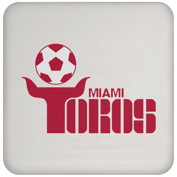 Miami Toros NASL Soccer Team Coaster Pad color White