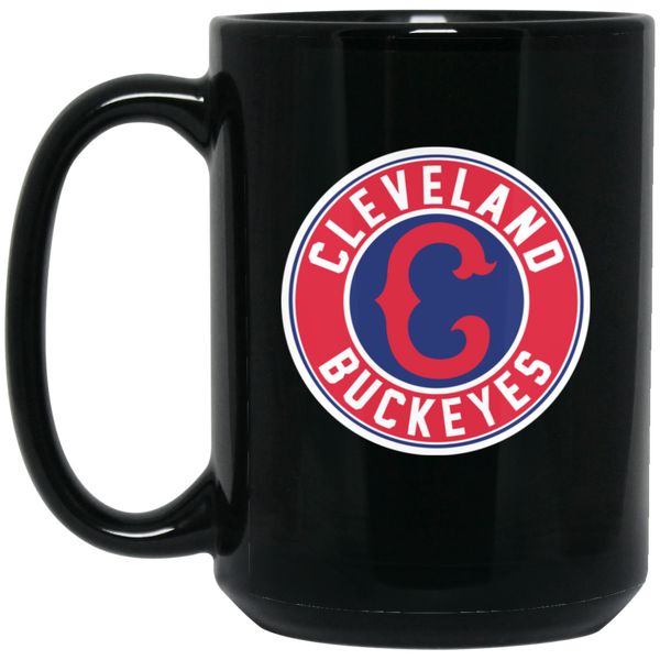 Cleveland Buckeyes Mug Black Ceramic 15 oz. Negro Leagues Baseball Team