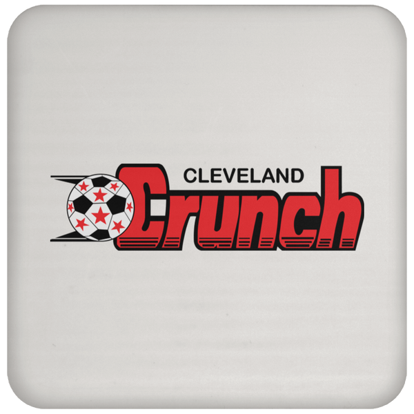 Cleveland Crunch MISL Soccer Team Drink Coaster color White