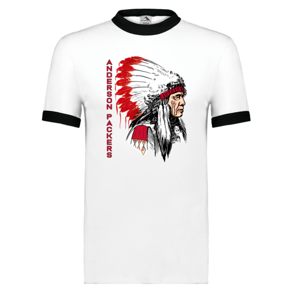 Anderson Packers T-shirt Short Sleeve Cotton Tee Shirt NBA Basketball Team color White/Black