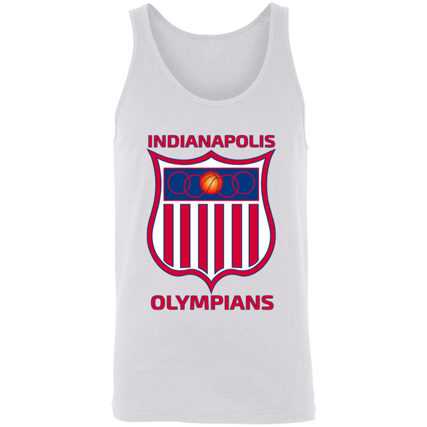 Indianapolis Olympians NBA Tank Top National Basketball Association Team color White