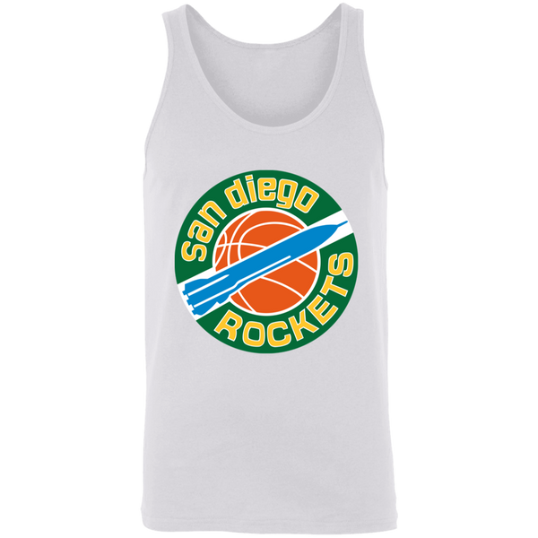 San Diego Rockets NBA Tank Top National Basketball Association Team color White