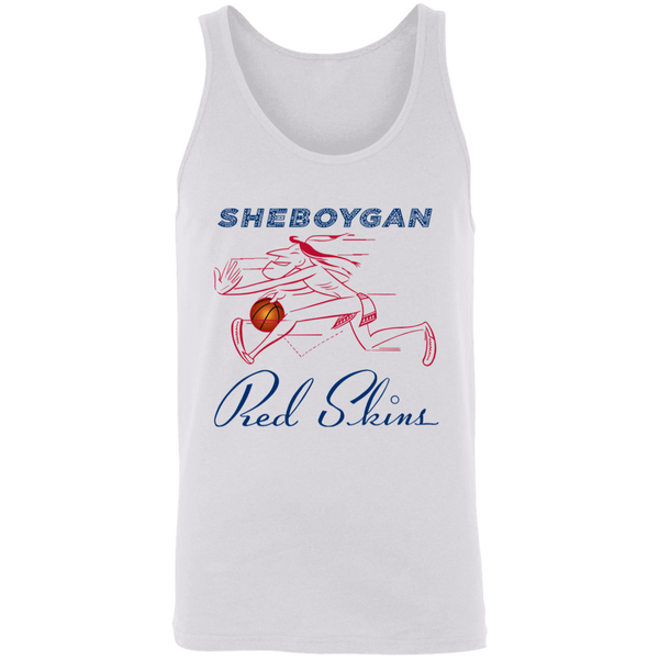 Sheboygan Redskins NBA Tank Top National Basketball Association Team color White