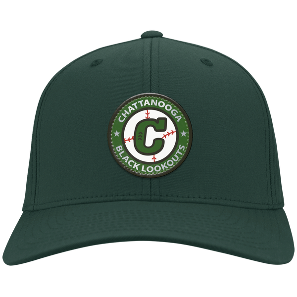 Chattanooga Black Lookouts Twill Cap Negro League Baseball Team color Hunter Green
