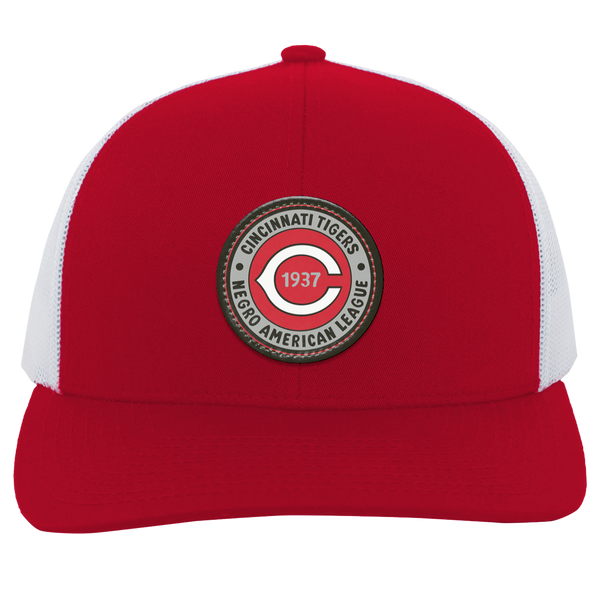 Cincinnati Tigers Trucker Cap Snapback Negro League Baseball color Red/White