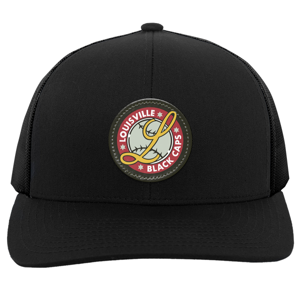 Louisville Black Caps Trucker Cap Snapback Negro League Baseball Team color Black