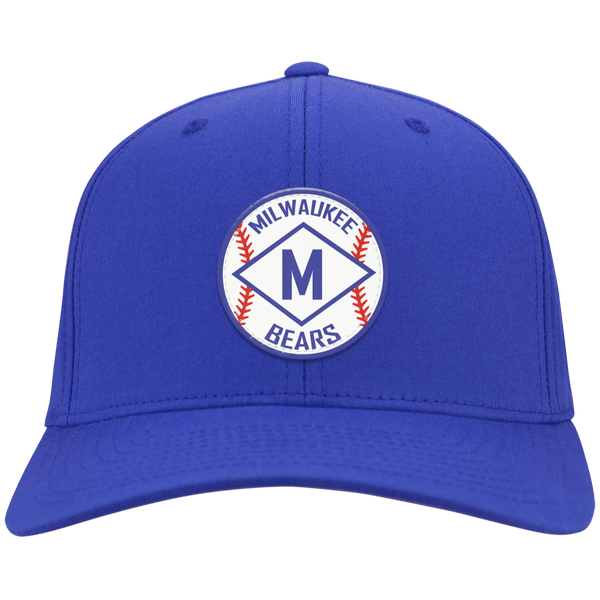 Milwaukee Bears Twill Cap Negro Leagues Baseball Team color Royal Blue
