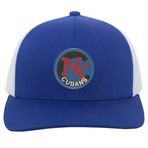 New York Cubans Trucker Cap Snapback Negro League Baseball color Royal Blue/White