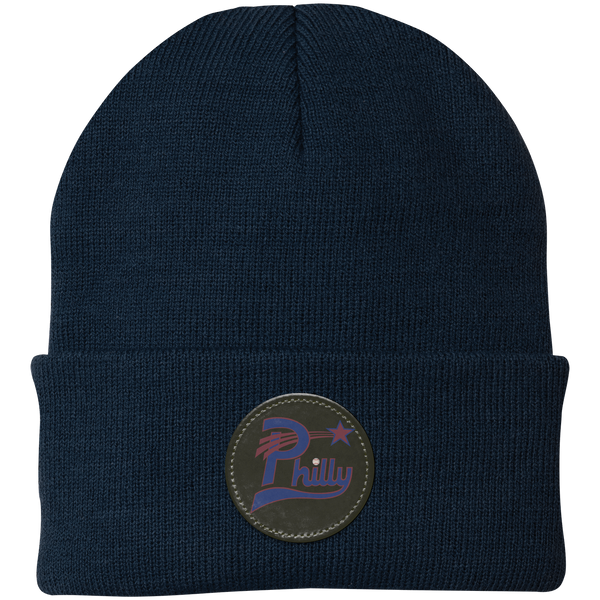 Philadelphia Stars Knit Beanie Cap Negro Leagues Baseball Team color Navy