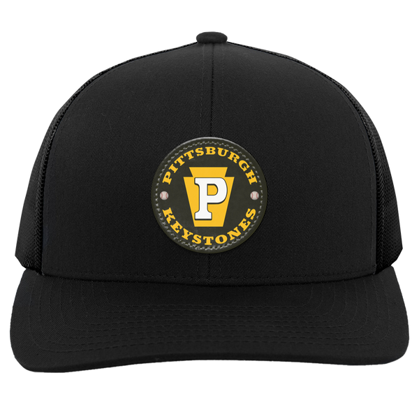 Pittsburgh Keystones Trucker Cap Snapback Negro League Baseball color Black