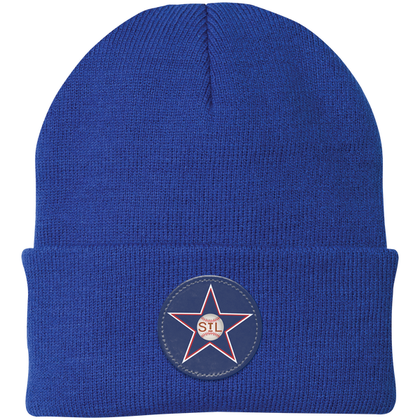 St. Louis Stars Knit Beanie Cap Negro Leagues Baseball Team color Royal Blue