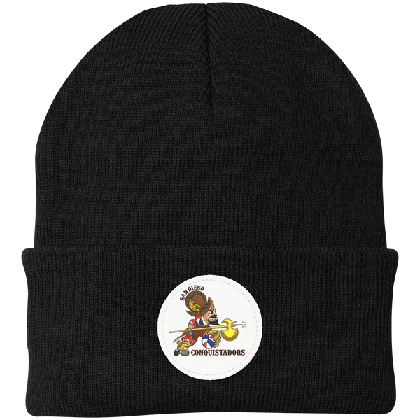 San Diego Conquistadors ABA Basketball Knit Beanie Cap color Black