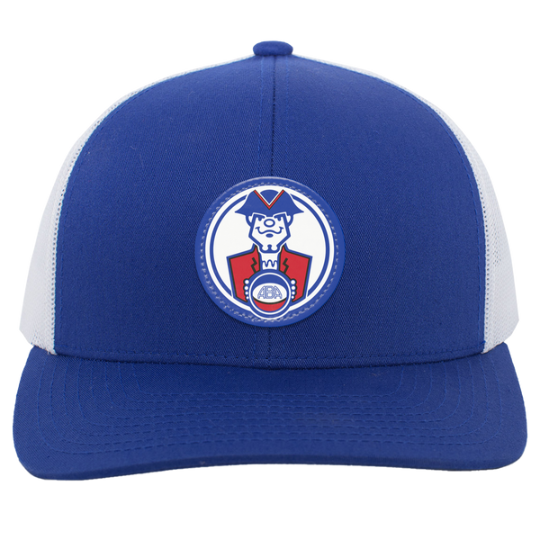 Virginia Squires ABA Basketball Team Trucker Cap color Royal Blue/White
