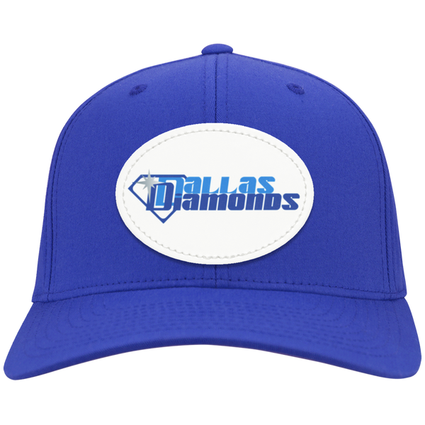 Dallas Diamonds Twill Cap WBL Womens Pro Basketball Team color Royal Blue
