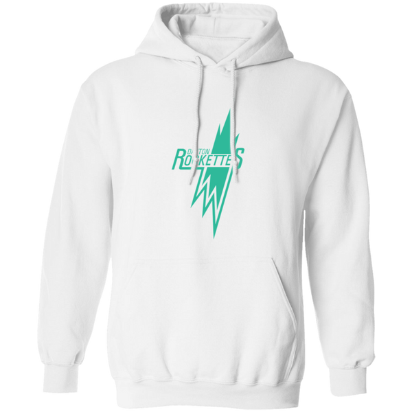 Dayton Rockettes WBL Hoodie Pullover Womens Pro Basketball Team color White
