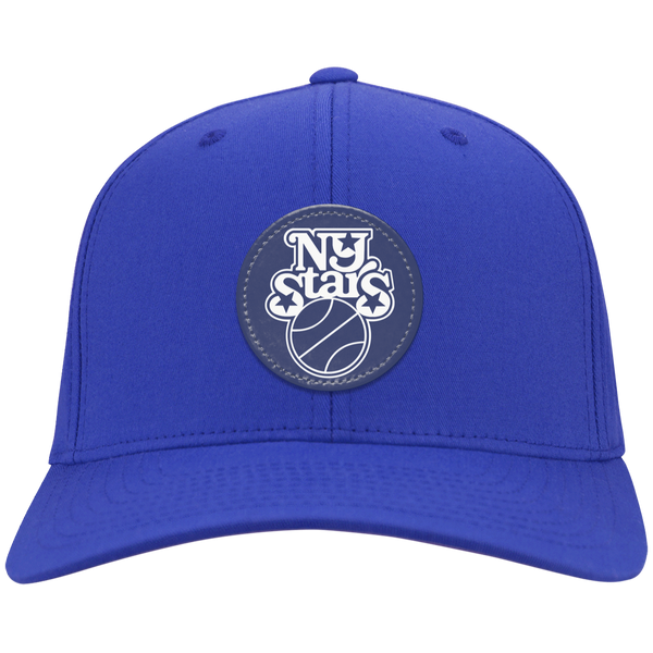 New York Stars Twill Cap WBL Womens Pro Basketball Team color Royal Blue