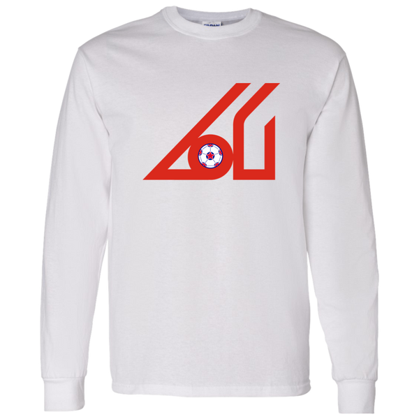 Atlanta Apollos NASL Long Sleeve Shirt North American Soccer League Team color White