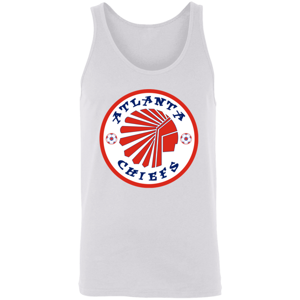 Atlanta Chiefs NASL Tank Top Classic North American Soccer League Team color White