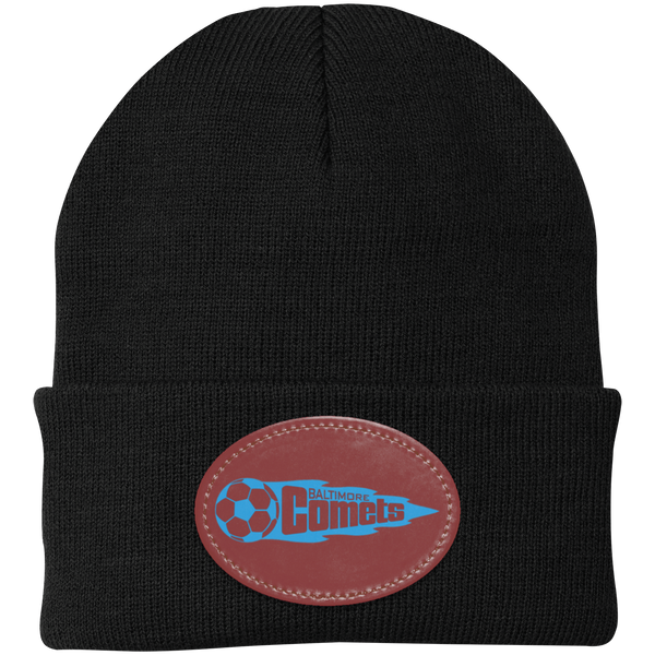 Baltimore Comets NASL Knit Beanie Cap North American Soccer League color Black