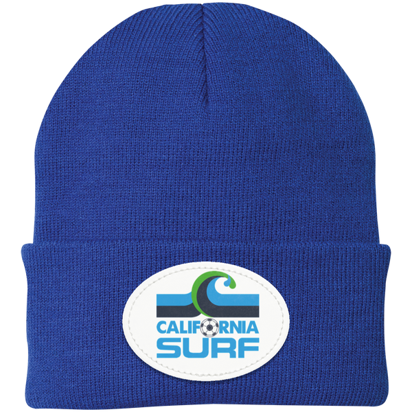 California Surf NASL Knit Beanie Cap North American Soccer League color Royal Blue