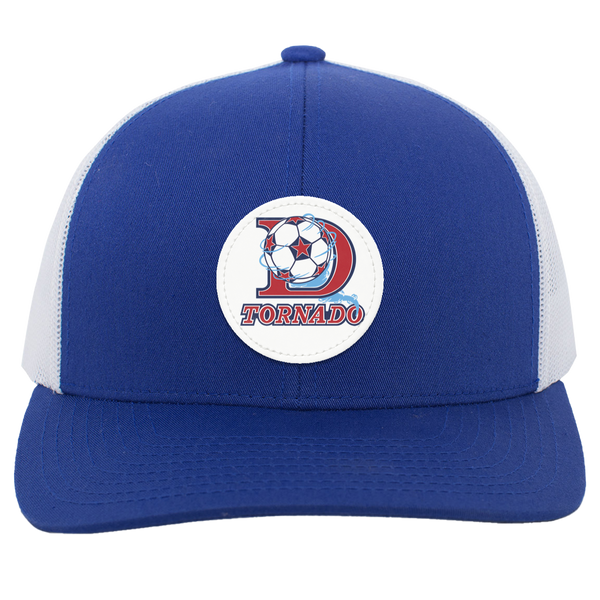 Dallas Tornado Trucker Snapback Cap NASL Soccer Team color Royal Blue/White