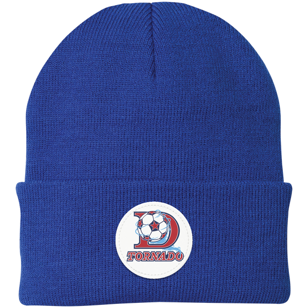 Dallas Tornado NASL Knit Beanie Cap North American Soccer League color Royal Blue