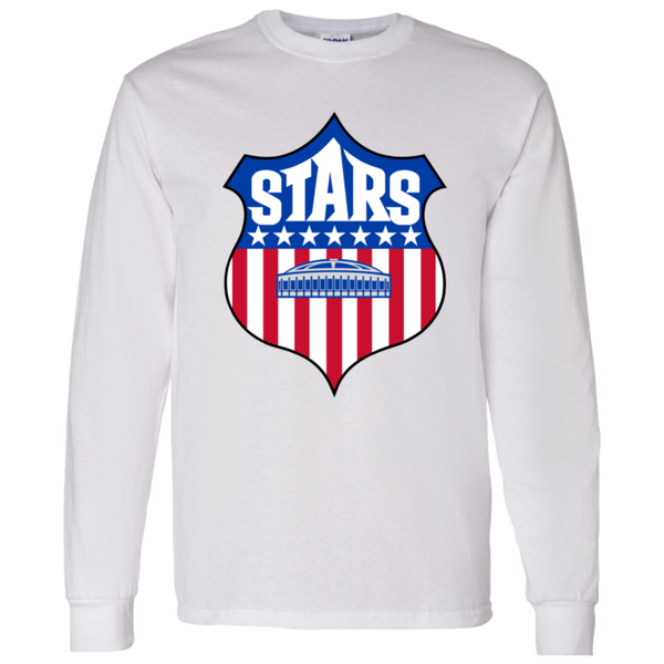 Houston Stars NASL Long Sleeve Shirt North American Soccer League Team color White