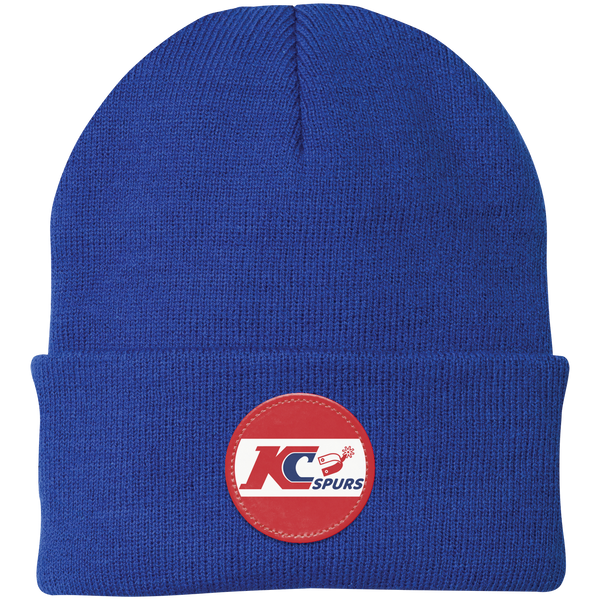 Kansas City Spurs NASL Beanie Cap Knit North American Soccer League Team color Royal Blue