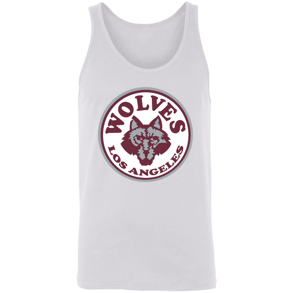 Los Angeles Wolves NASL Tank Top North American Soccer League Team color White