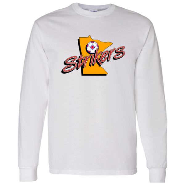 Minnesota Strikers NASL Long Sleeve Shirt North American Soccer League Team color White