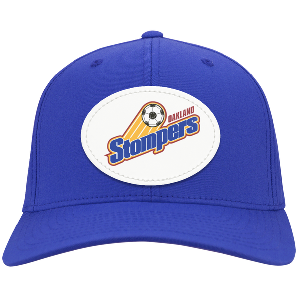 Oakland Stompers NASL Soccer Twill Cap color Royal Blue