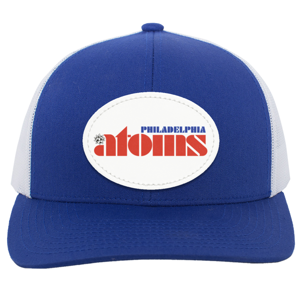 Philadelphia Atoms Trucker Snapback Cap NASL Soccer Team color Royal Blue/White