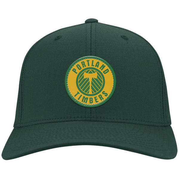 Portland Timbers NASL Soccer Twill Cap color Hunter Green