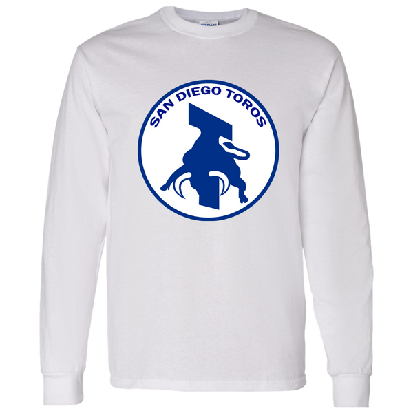 San Diego Toros NASL Long Sleeve Shirt North American Soccer League Team color White