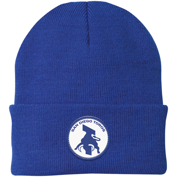 San Diego Toros NASL Beanie Knit Cap North American Soccer League Team color Royal Blue