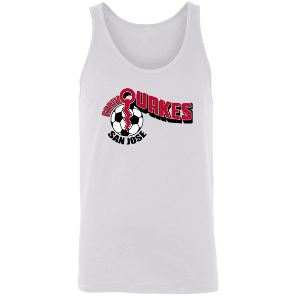 San Jose Earthquakes NASL Tank Top North American Soccer League Team color White