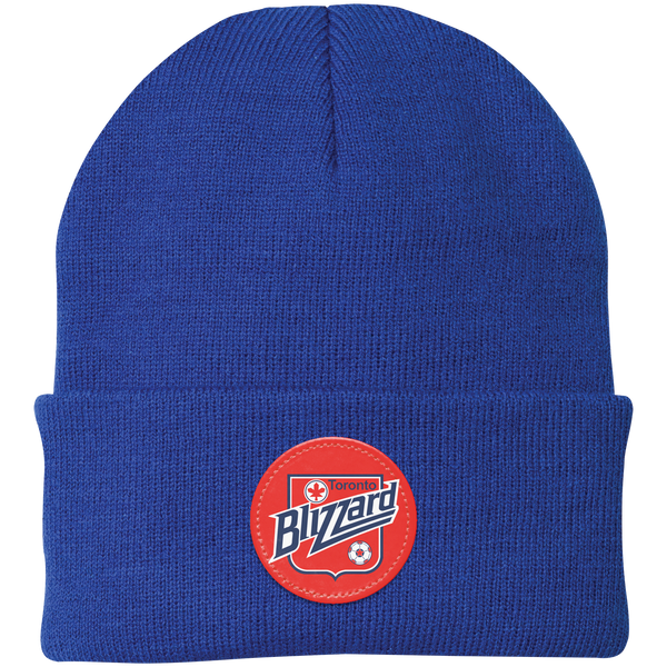 Toronto Blizzard NASL Beanie Cap Knit North American Soccer League Team color Royal Blue
