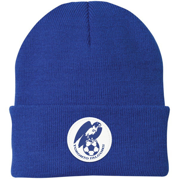 Toronto Falcons NASL Beanie Knit Cap North American Soccer League Team color Royal Blue