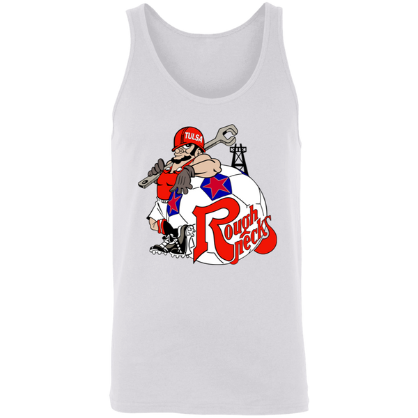 Tulsa Roughnecks NASL Tank Top North American Soccer League Team color White