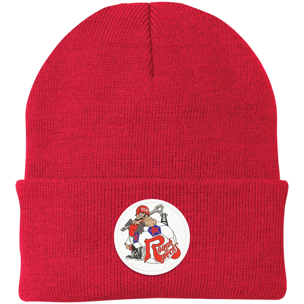 Tulsa Roughnecks NASL Beanie Cap Knit North American Soccer League Team color Red