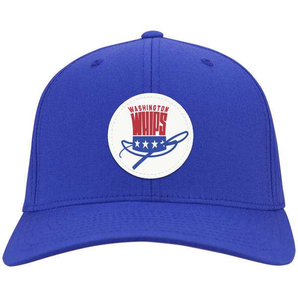 Washington Whips Twill Cap NASL Soccer Team color Royal Blue