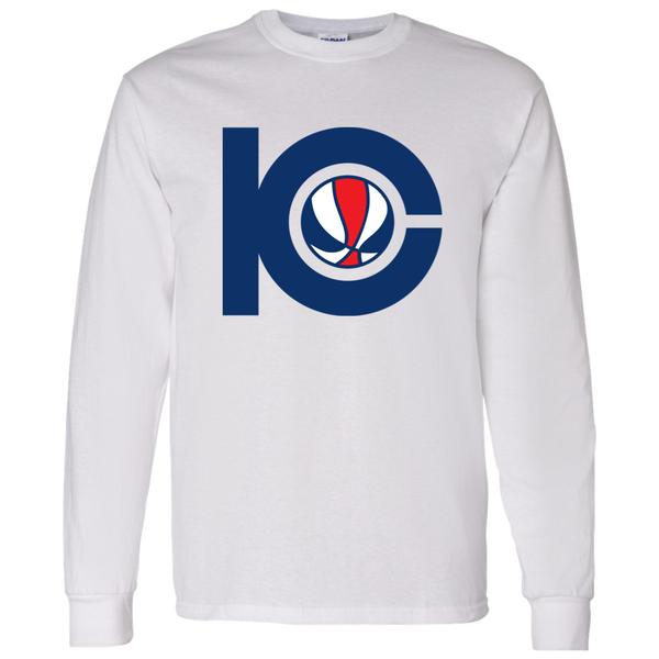 Kentucky Colonels ABA Long Sleeve Shirt Classic American Basketball Association Team color White