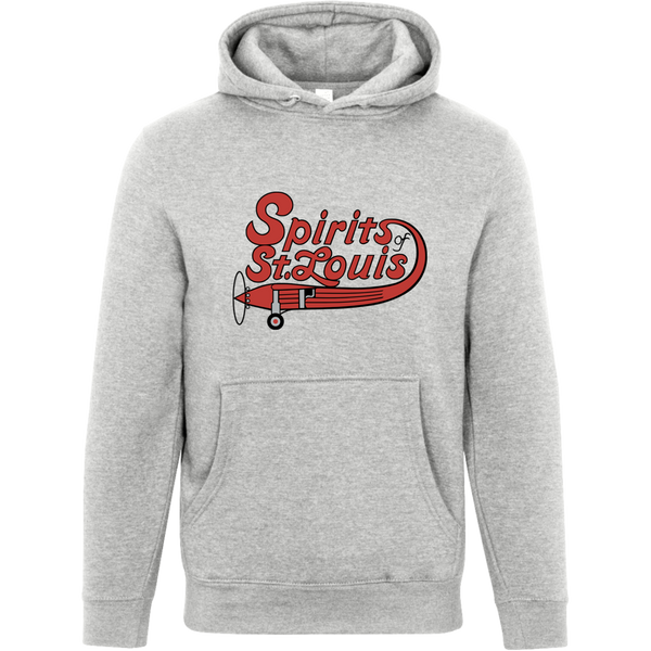 St. Louis Spirits ABA Basketball Pullover Hoodie color Sport Grey