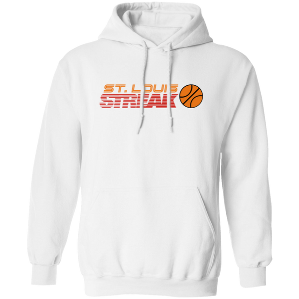 St. Louis Streak WBL Hoodie Pullover Womens Pro Basketball Team color White