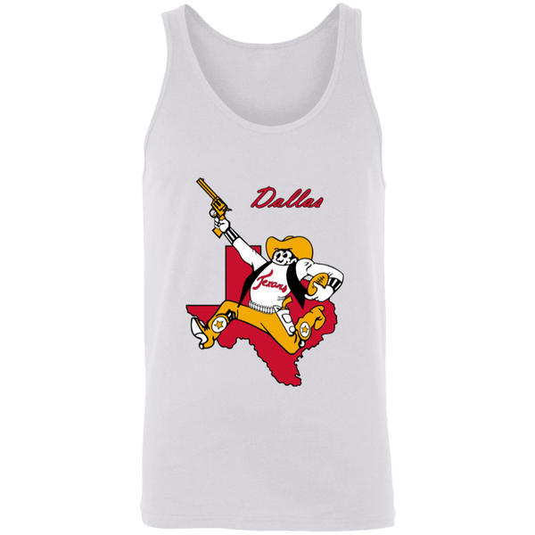 Dallas Texans Tank Top NFL Football Team Fan Apparel color White