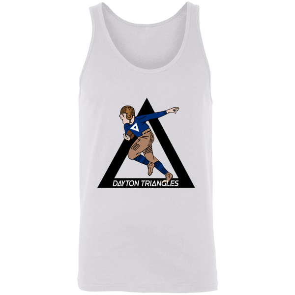 Dayton Triangles Tank Top NFL Football Team Fan Apparel color White